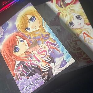 Arisa Manga by Natsumi Ando - Colorful Cover